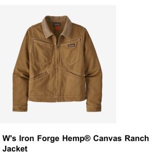 Patagonia Women’s Iron Forge Hemp® Canvas Ranch Jacket LARGE